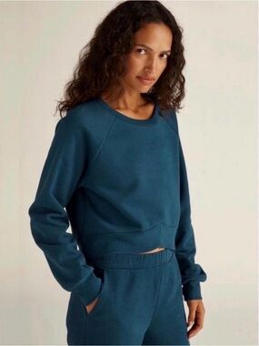 Beyond Yoga Blue Sweat Set